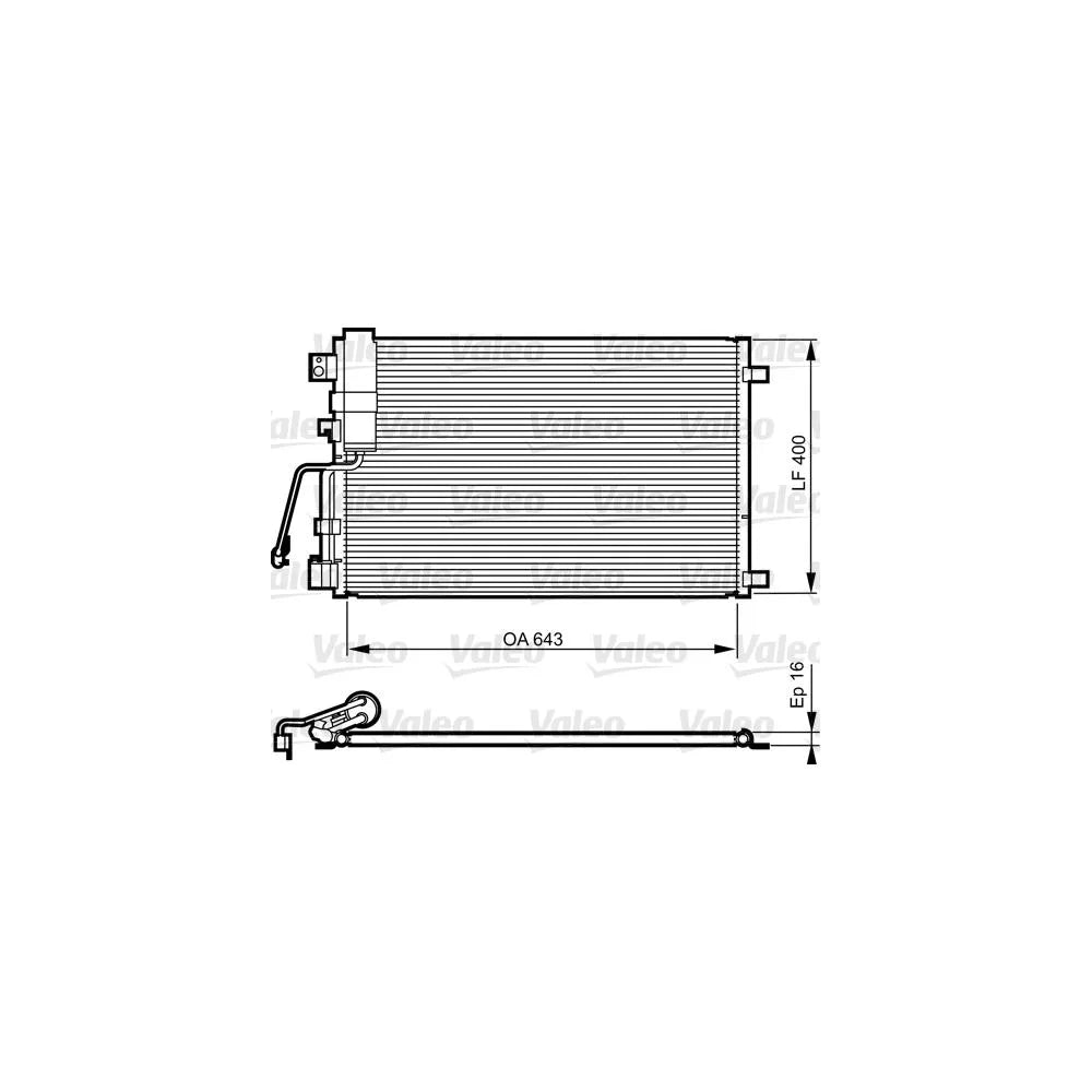 Aer Conditionat Auto Valeo pentru Nissan Qashqai - 814009