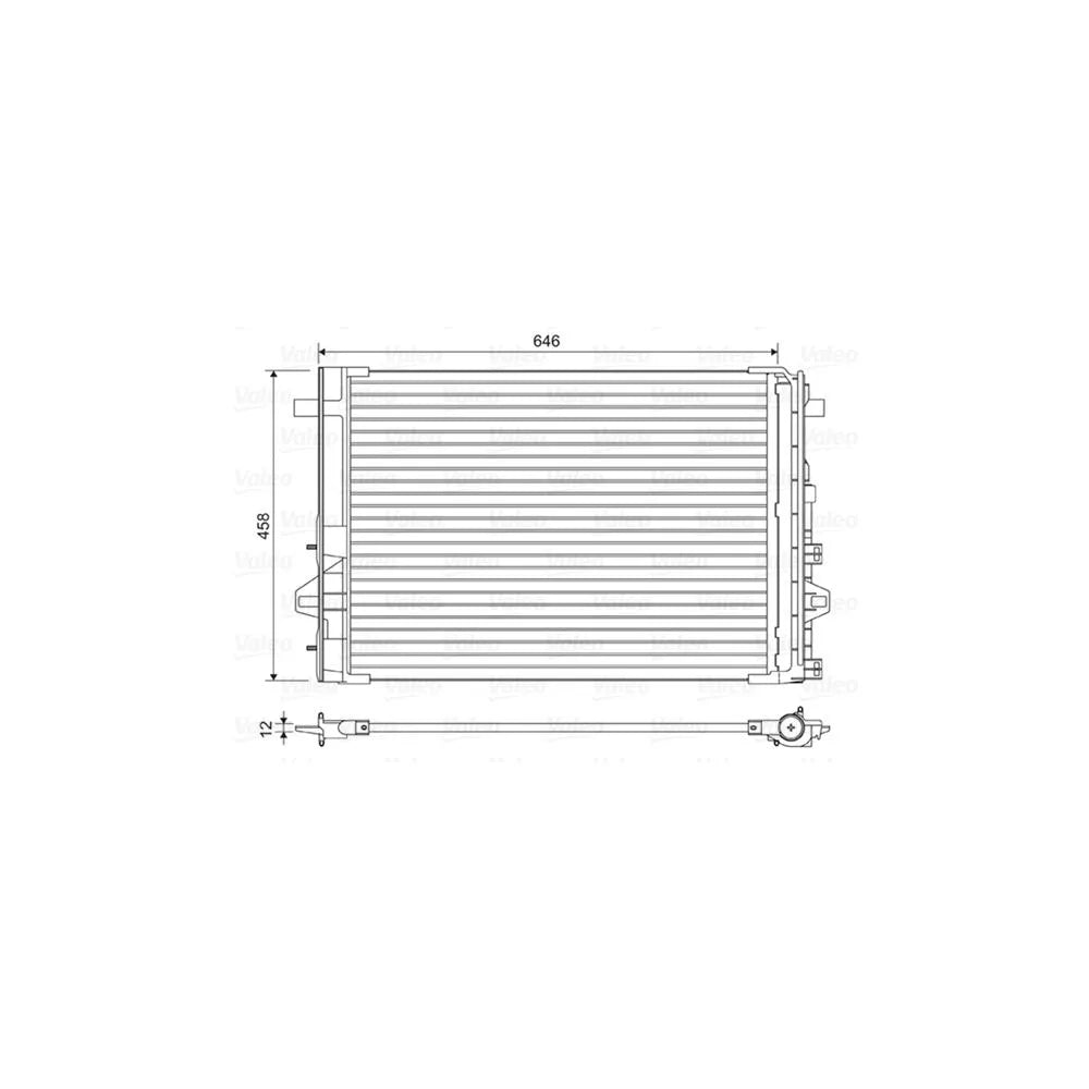Aer Conditionat Auto Valeo pentru Infiniti Q30/Qx30, Mercedes-Benz A Class/B Class Sports/Cla Cupe/Cla Shooting/Gla Class - 814035