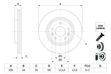 Disc frana Bosch pentru Renault - 0986479F71