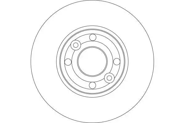Disc frana, Renault, Nissan, Dacia, Lada Clio, Micra, Modus, Grand Modus, Clio Iii Grandtour, Logan Mcv, Logan Express, Ø260 mm, TRW DF4364