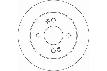 Disc frana TRW pentru Hyundai - DF6949