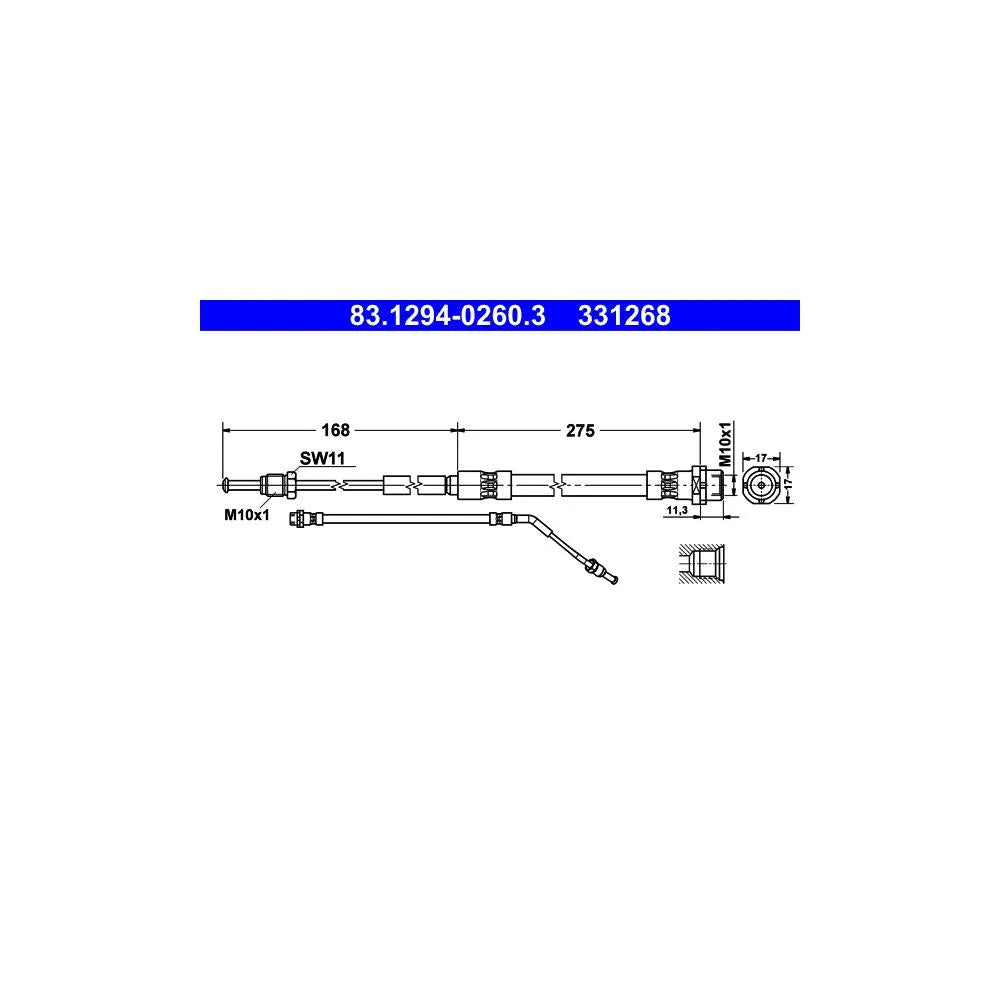 Kit Frane ATE pentru BMW Z4 Cupe/Z4 - 83.1294-0260.3