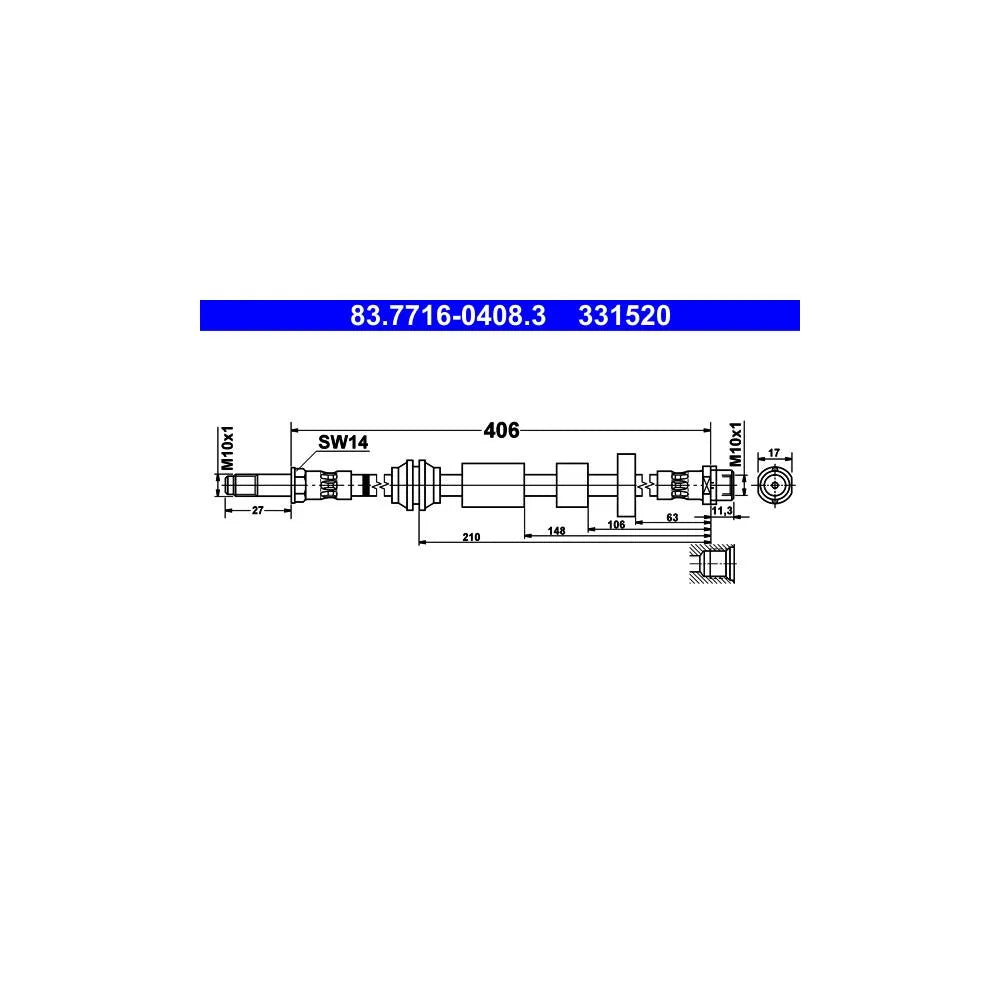 Kit Frane ATE - 83.7716-0408.3