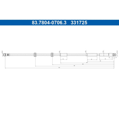 Kit Frane ATE - 83.7804-0706.3