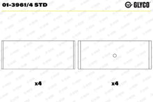 Cuzineti biela Glyco - 01-3961/4STD