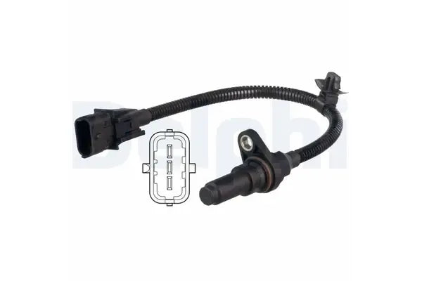 Senzor impulsuri arbore cotit, Hyundai, Kia, 173x74x72 mm, Delphi SS11331