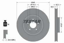 Disc frana Textar pentru Hyundai - 92315103