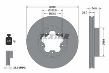 Disc frana Textar pentru Ford - 92151803