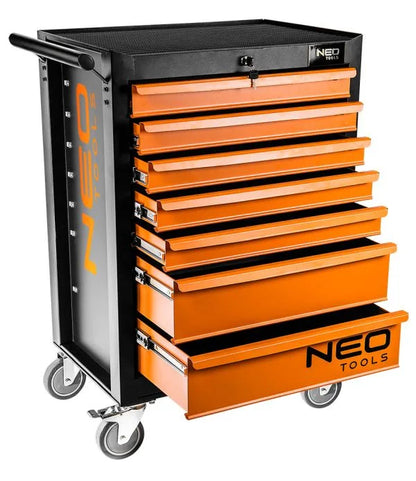 Dulap De Atelier, 7 Sertare + 176 De Scule NEO - 84-222-12