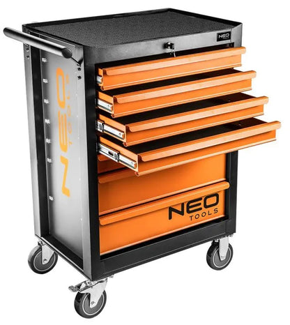 Dulap De Atelier, 7 Sertare + 176 De Scule NEO - 84-222-12