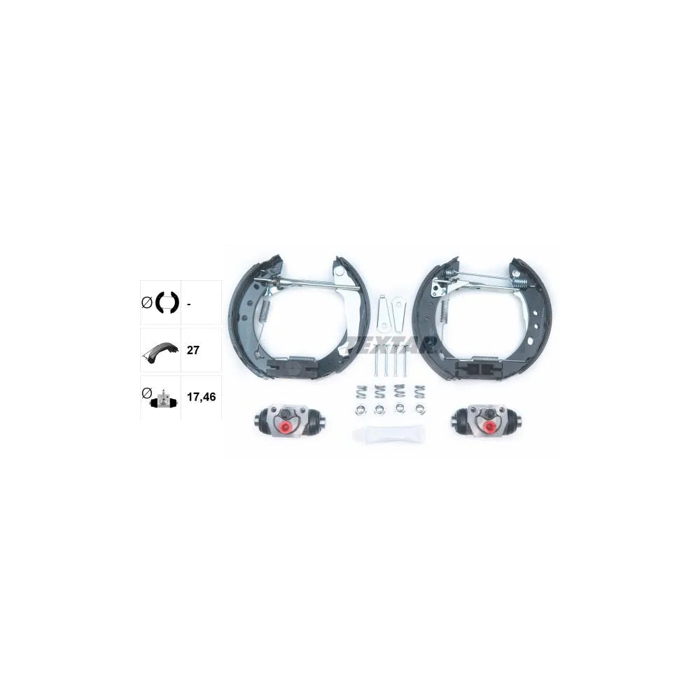 Set Saboti Frana Textar pentru Nissan Micra - 84047200