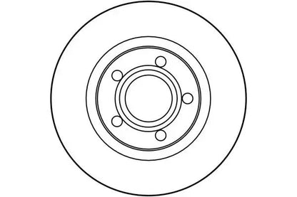 Disc frana, Audi, VW, SEAT A4 B6, A4 B5, A4 B6 Avant, A4 B5 Avant, Passat B5, Passat B5 Variant, A4 B7 Avant, A4 B7, A8 D2, A8 D3, Ø280 mm, TRW DF2806
