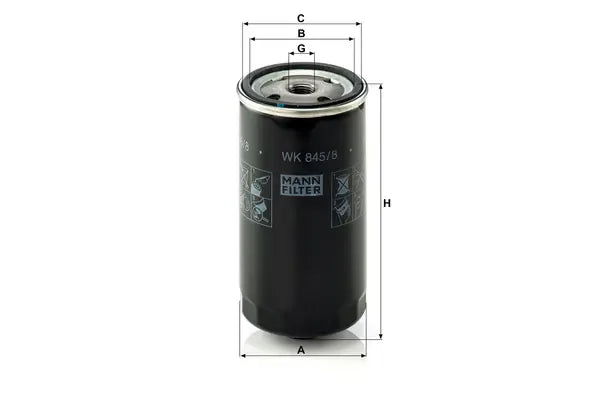Filtru combustibil -Filter, Rover, Land Rover, MG Freelander, Mg Zt, Mg Zt- T, 75, 75 I Tourer, Freelander I Soft Top, Mann WK8458