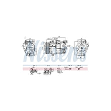 Compresor Auto NISSENS - 891042