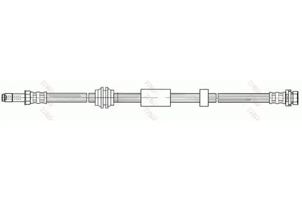 Furtun frana, Ford, 521x92x34 mm, TRW PHB502