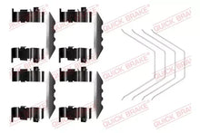 Set accesorii placute frana, Hyundai, Kia, 141x116x32 mm, Quick Brake QB1090018