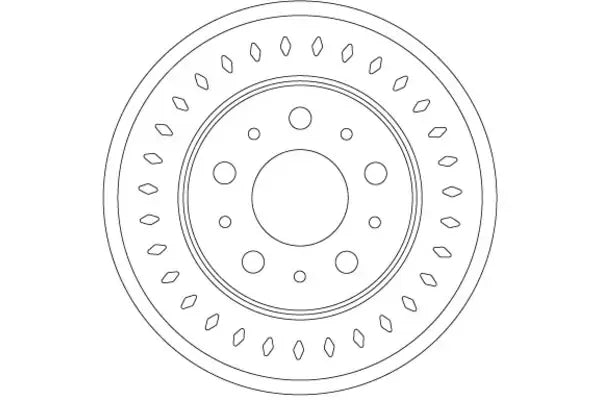 Disc frana, Fiat, Peugeot, Citroen, Opel Ducato Platou, Sasiu, Ducato Caroserie, Jumper Iii Caroserie, Jumper Iii Platou, Ø300 mm, TRW DF6925S