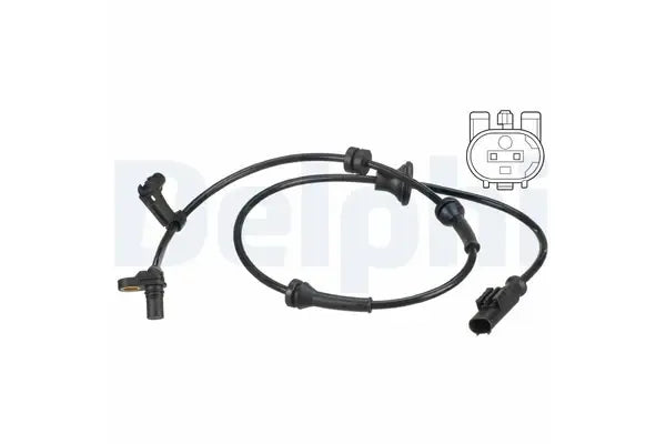 Senzor turatie roata, Toyota, Citroen, Peugeot C1, Aygo, 108, 107, Aygo Caseta, Hatchback, 238x120x48 mm, Delphi SS20587