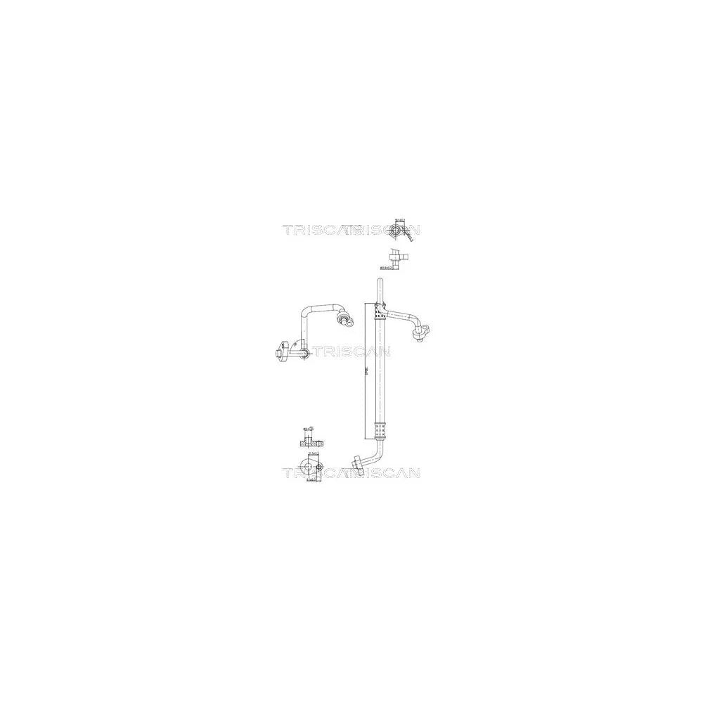 Conducte Ac TRISCAN - 9010 16083