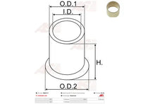 Bucsa arbore demaror, Mercedes_benz, Mini, 98x53x14 mm, AS-PL SBU9117