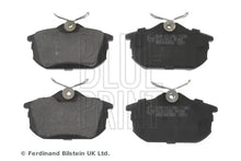 Set placute frana disc, Mitsubishi, Proton, Smart, Volvo, 137x81x76 mm, Blue Print ADC44266