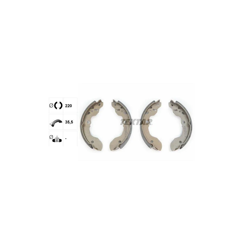 Set Saboti Frana Textar pentru Geo Tracker Station, Suzuki Vitara - 91046200