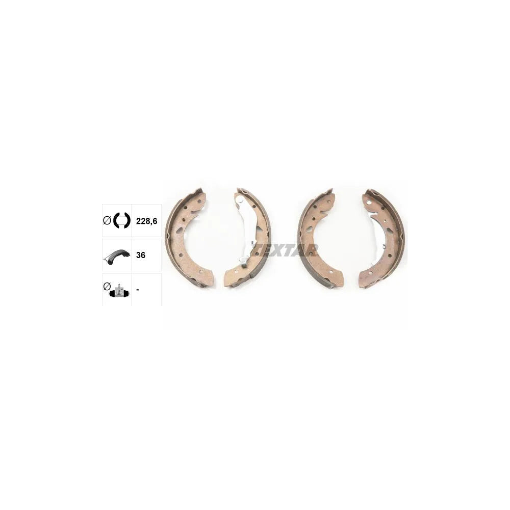 Set Saboti Frana Textar pentru Toyota Avensis/Avensis Liftback - 91053400