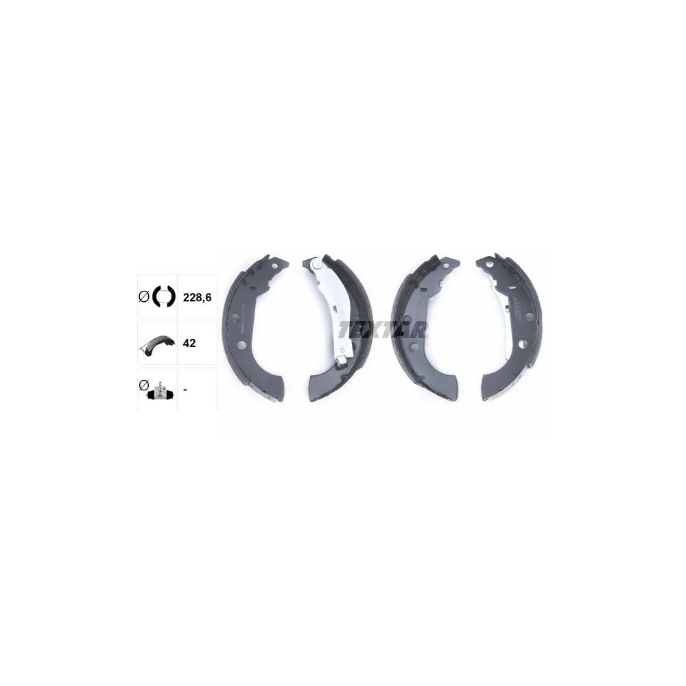 Set Saboti Frana Textar pentru Citroen Xsara/Xsara Caseta/Xsara Cupe, Peugeot 306/306 Caseta - 91056600