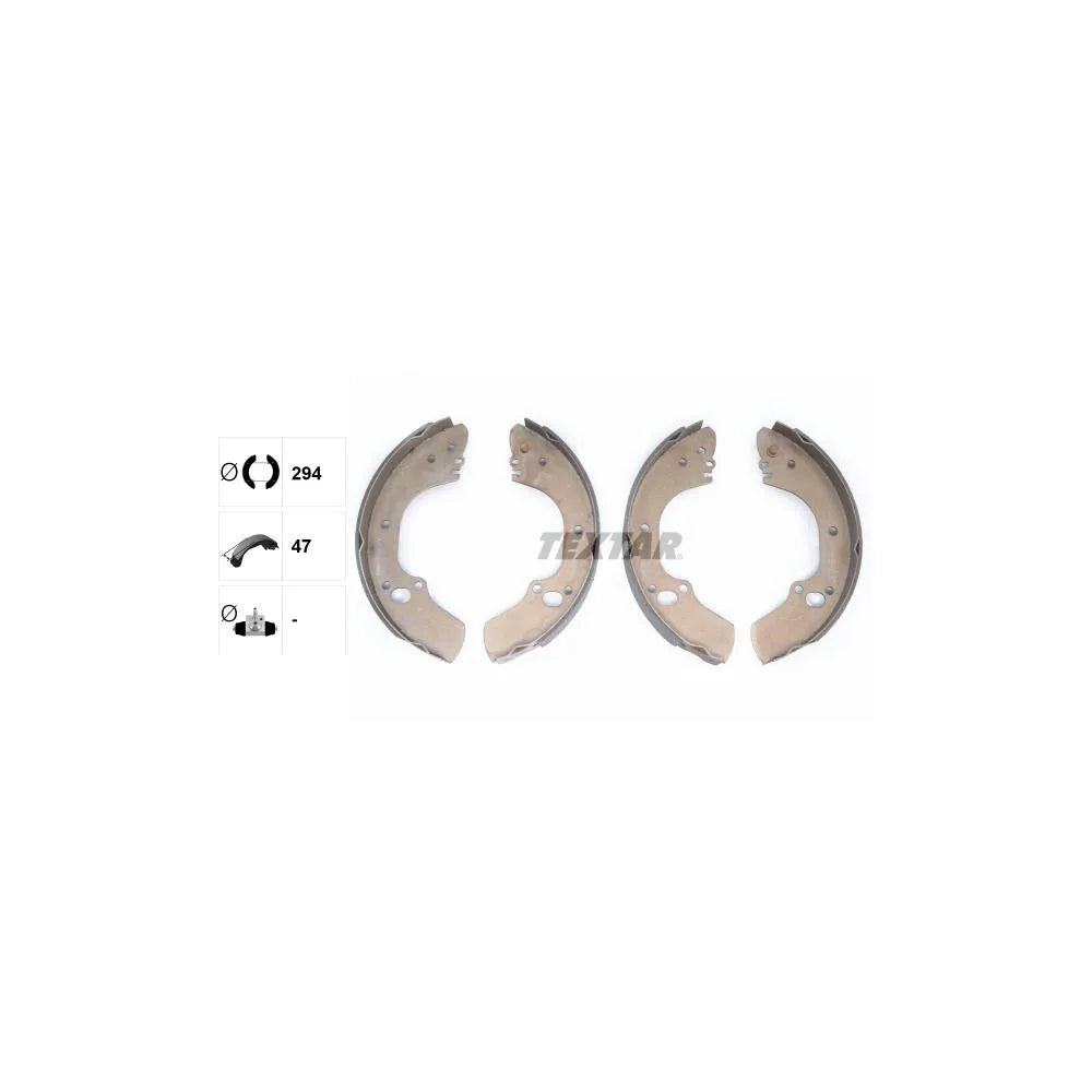 Set Saboti Frana Textar pentru Opel Campo - 91063400