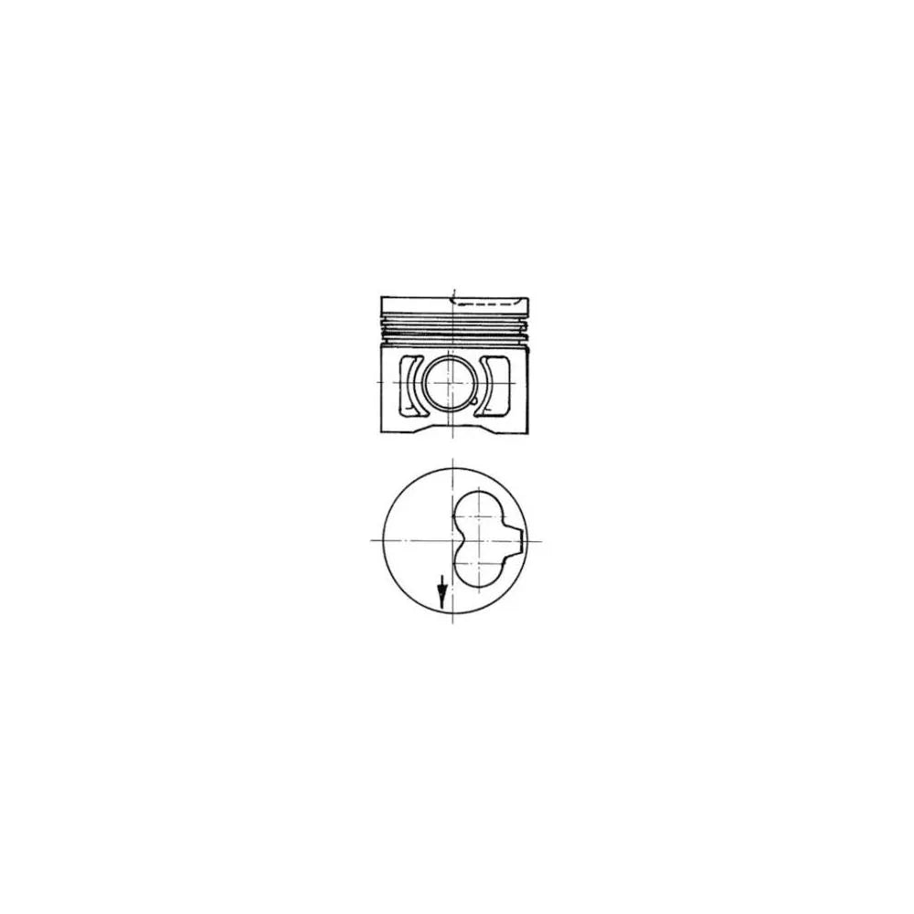 Piston Kolbenschmidt - 91386620