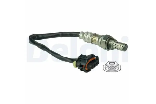 Sonda lambda, Opel, Chevrolet Corsa D, Corsa E, Astra J, Astra J Limuzina, Astra J Sports Tourer, Cruze, Adam, 153x58x54 mm, Delphi ES2052612B1