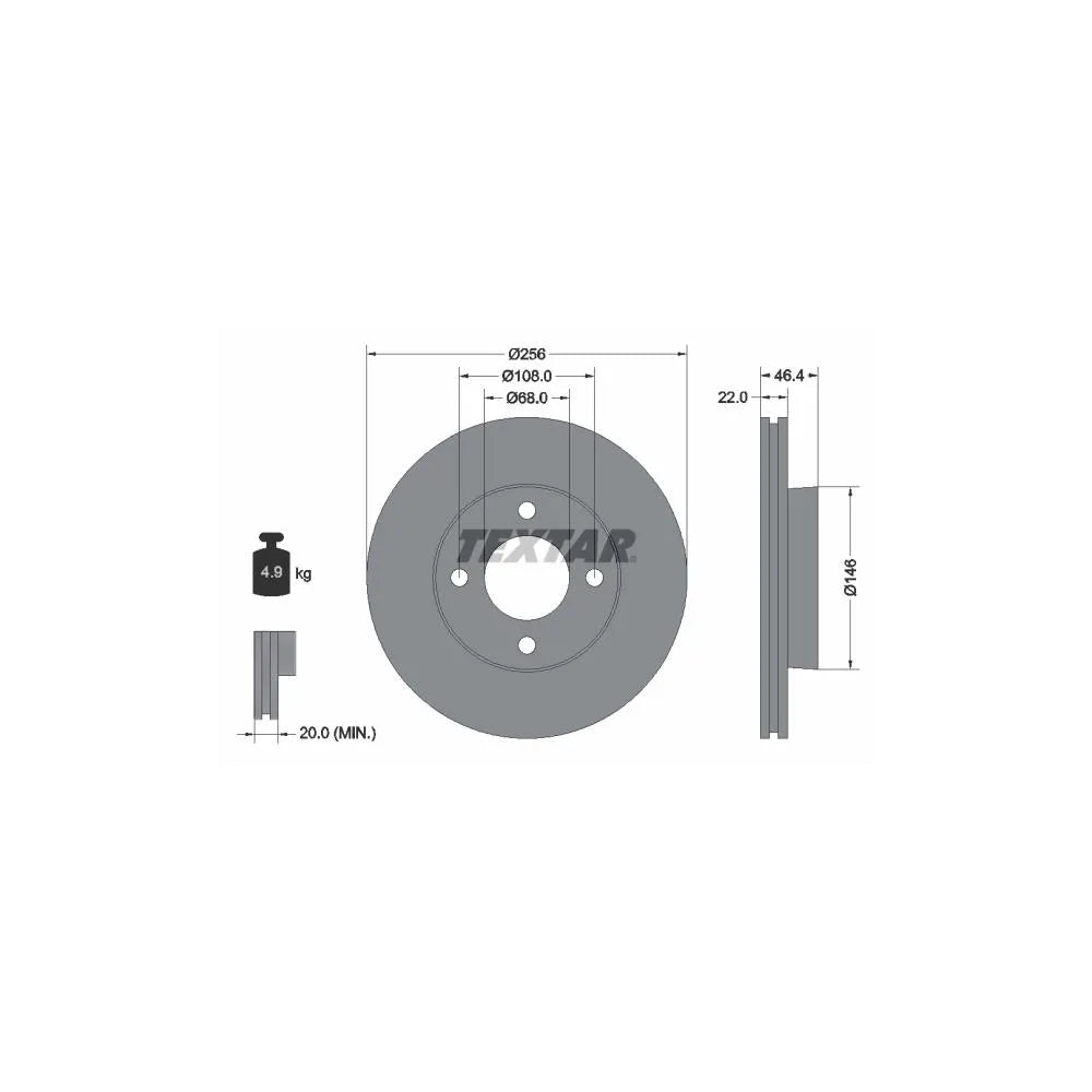 Disc Frana TEX - 92026000