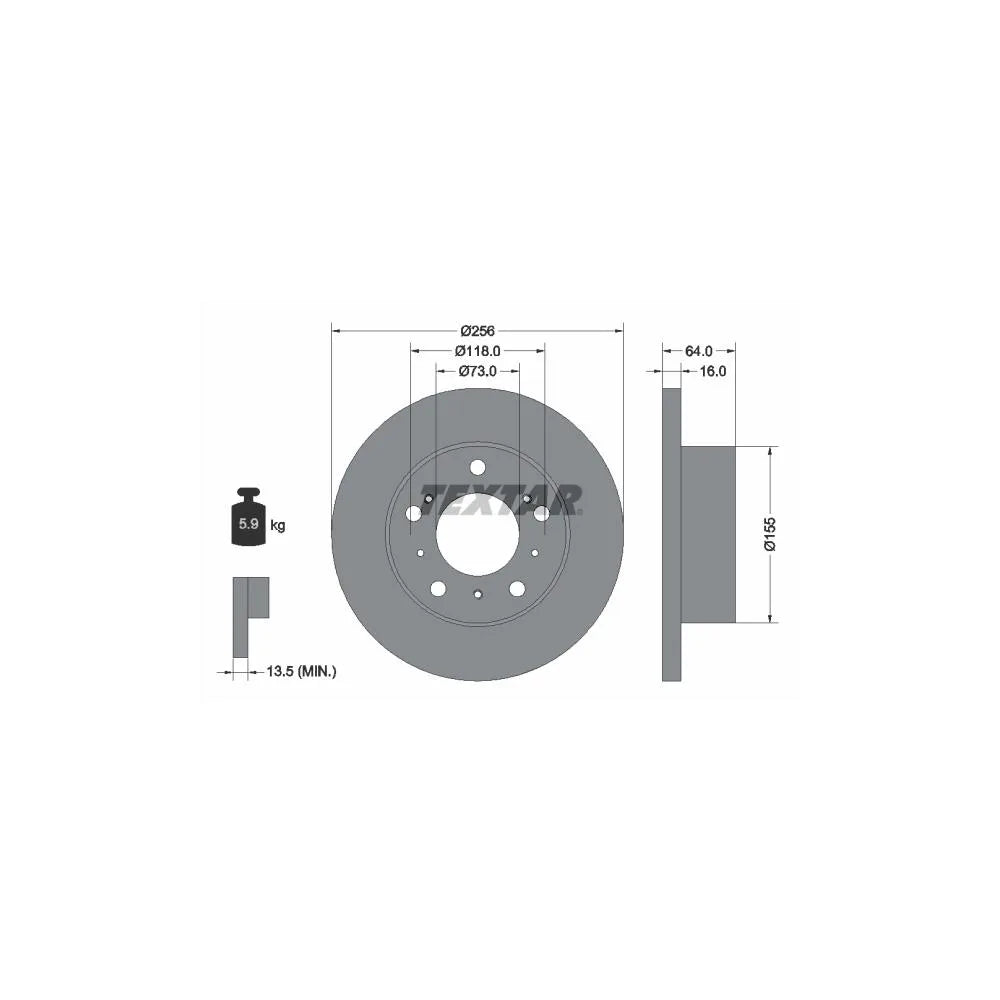 Discuri Frana Textar - 92034400