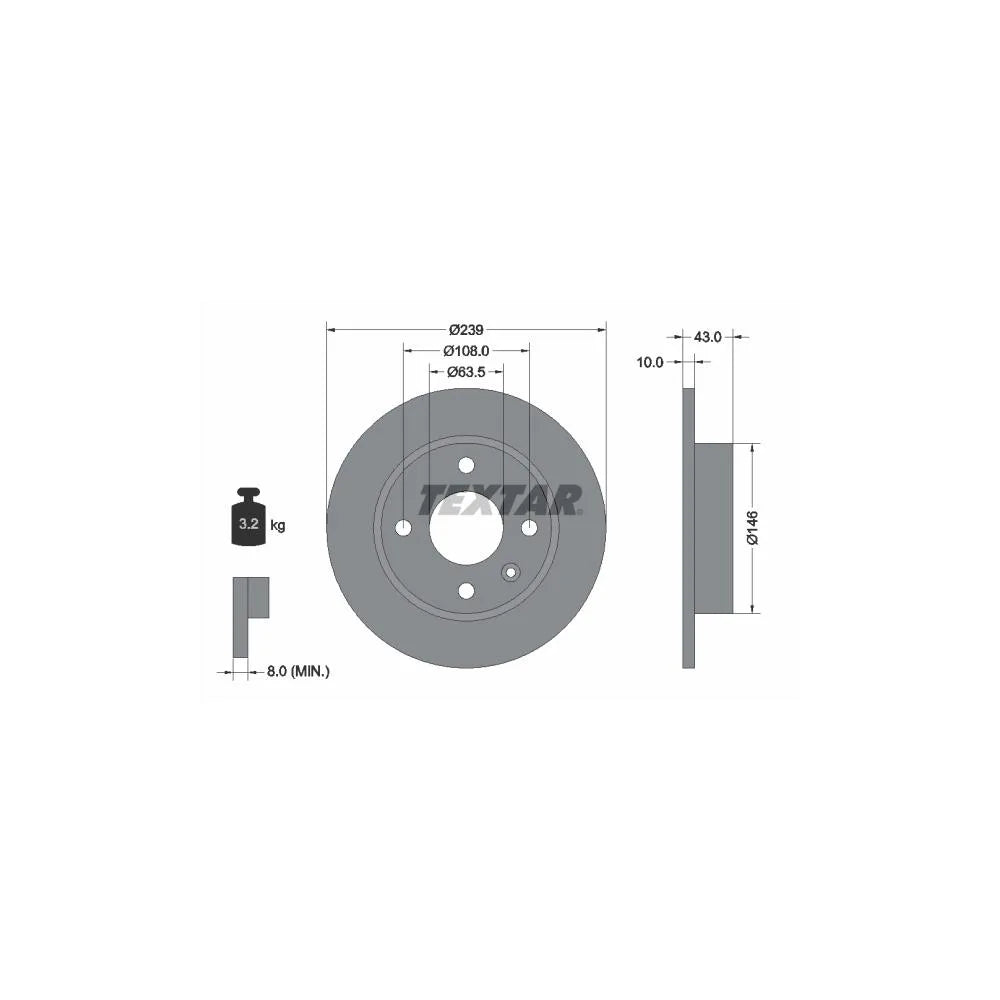 Disc Frana TEX - 92050900