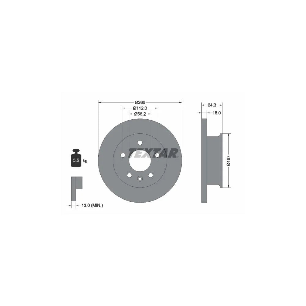 Disc Frana TEX - 92055900