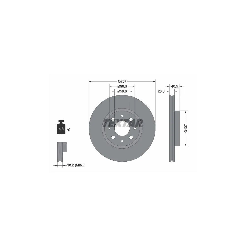 Disc Frana TEX - 92068503