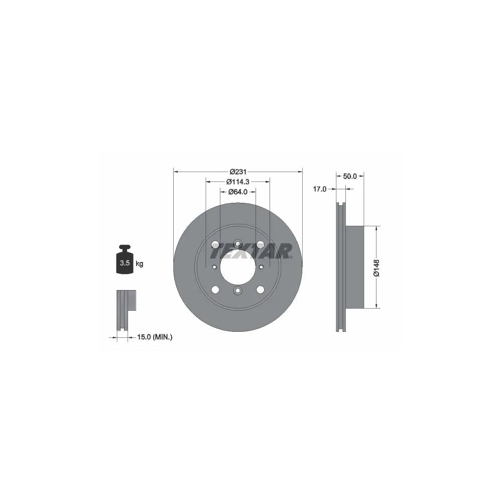Discuri Frana Textar - 92069000