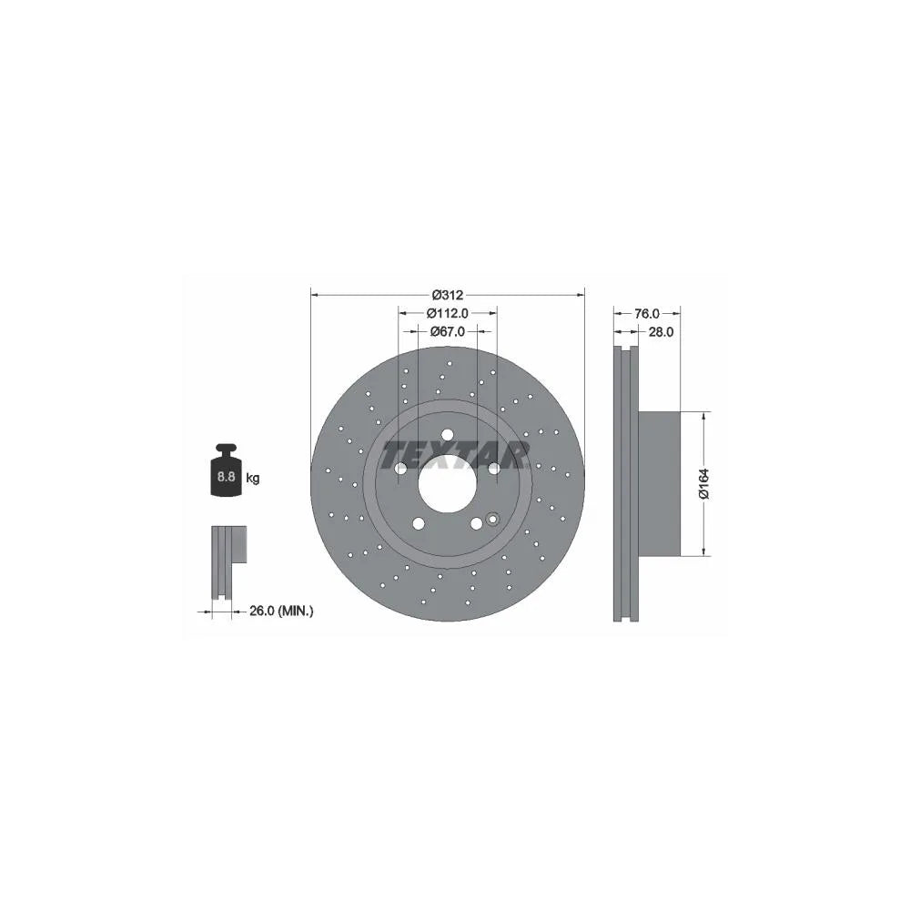 Disc Frana TEX - 92099305