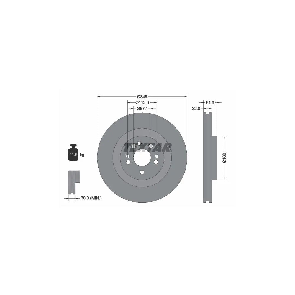 Disc Frana TEX - 92103205