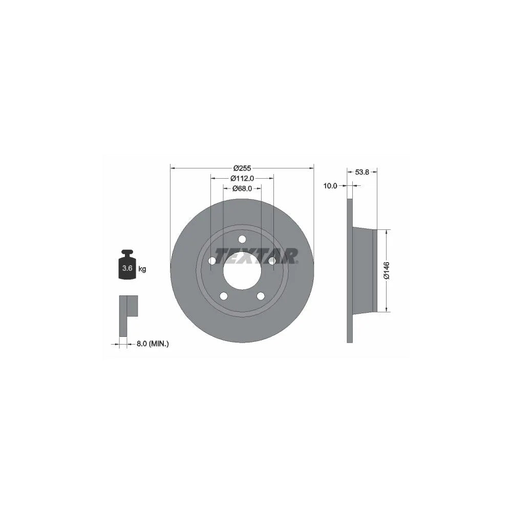 Disc Frana TEX - 92104103