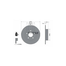 Discuri Frana Textar pentru Infiniti I30/J30, Nissan Cefiro/Maxima Maxima - 92113103