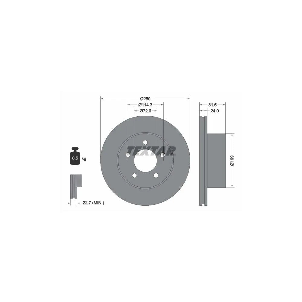 Disc Frana TEX - 92113500
