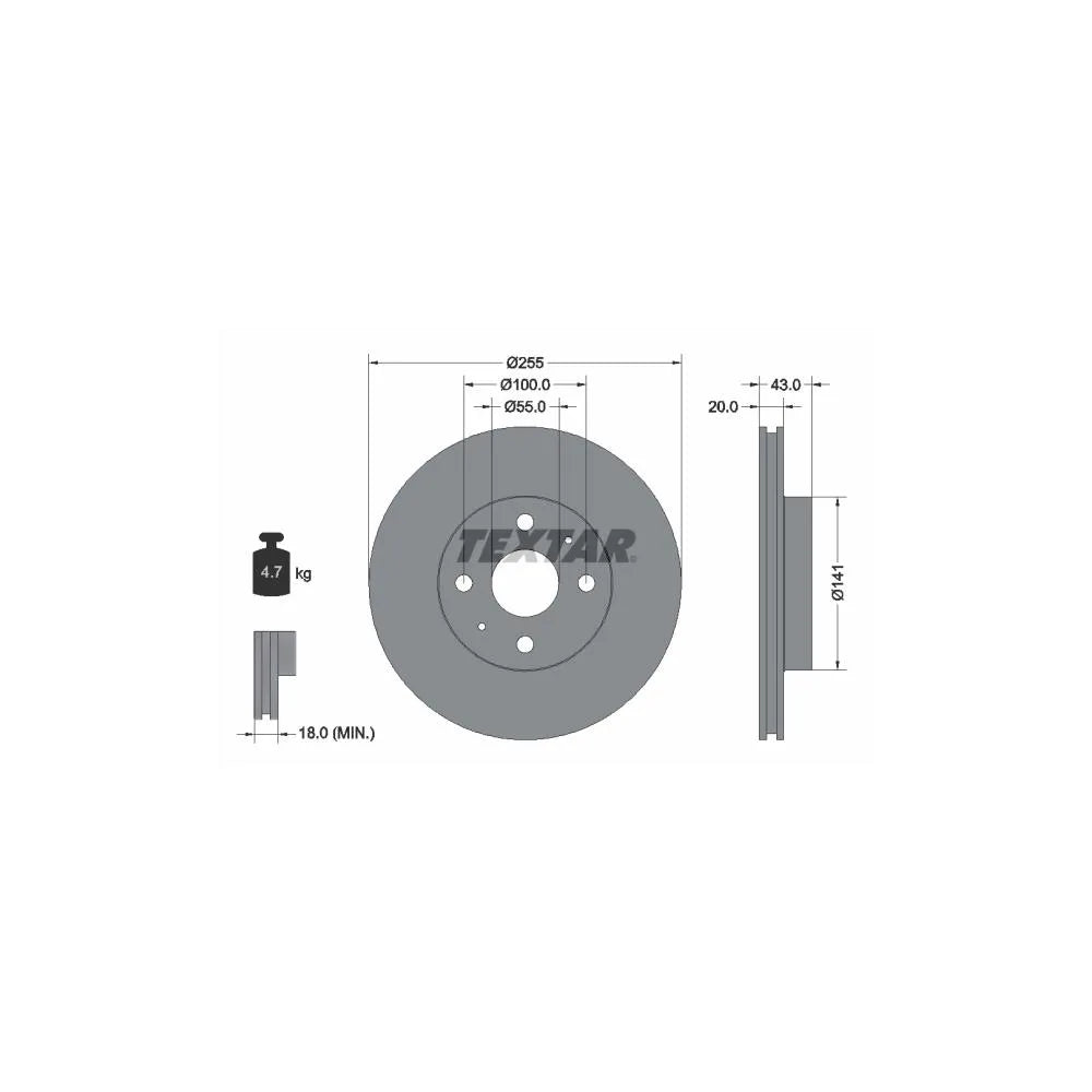 Disc Frana TEX - 92115603