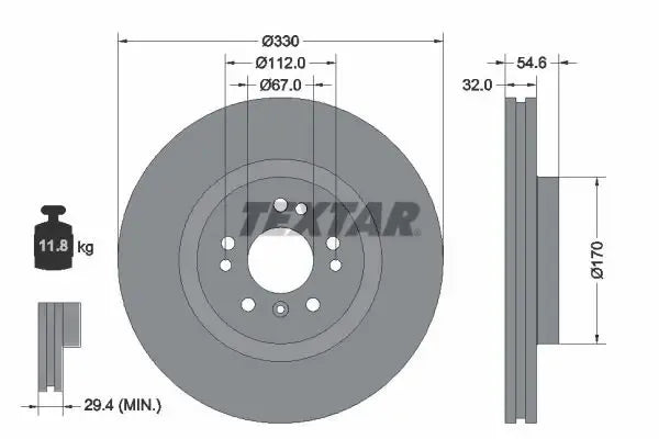 Disc Frana TEX - 92150603