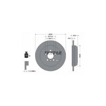 Disc Frana Textar pentru Mercedes-Benz M Class/R Class - 92150803