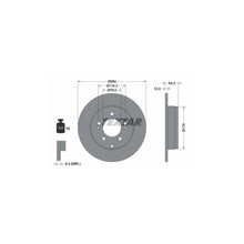 Disc Frana Textar pentru Hyundai Grandeur/Ix35/Sonata, Kia Optima/Optima Sportswagon - 92166600