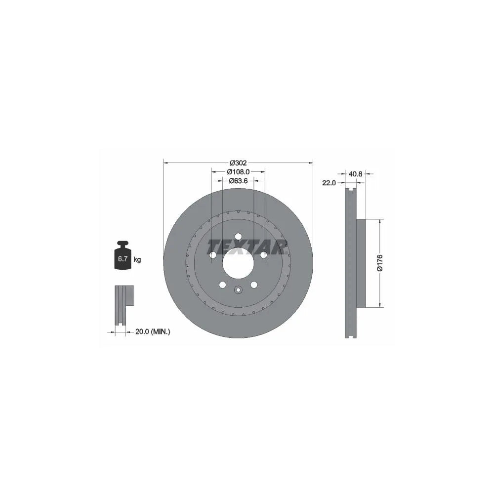 Disc Frana TEX - 92168305