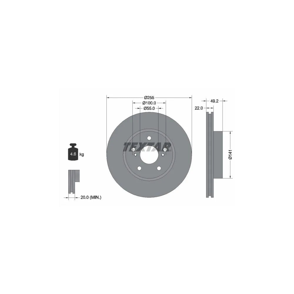 Disc Frana TEX - 92179503