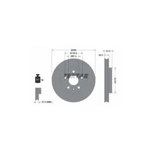 Disc Frana Textar - 92186905