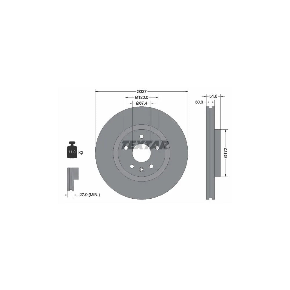 Disc Frana TEX - 92187103